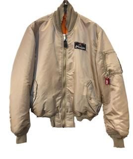 PROTOTYPES25FWUPCYCLED BOMBER JACKET SANDˡ