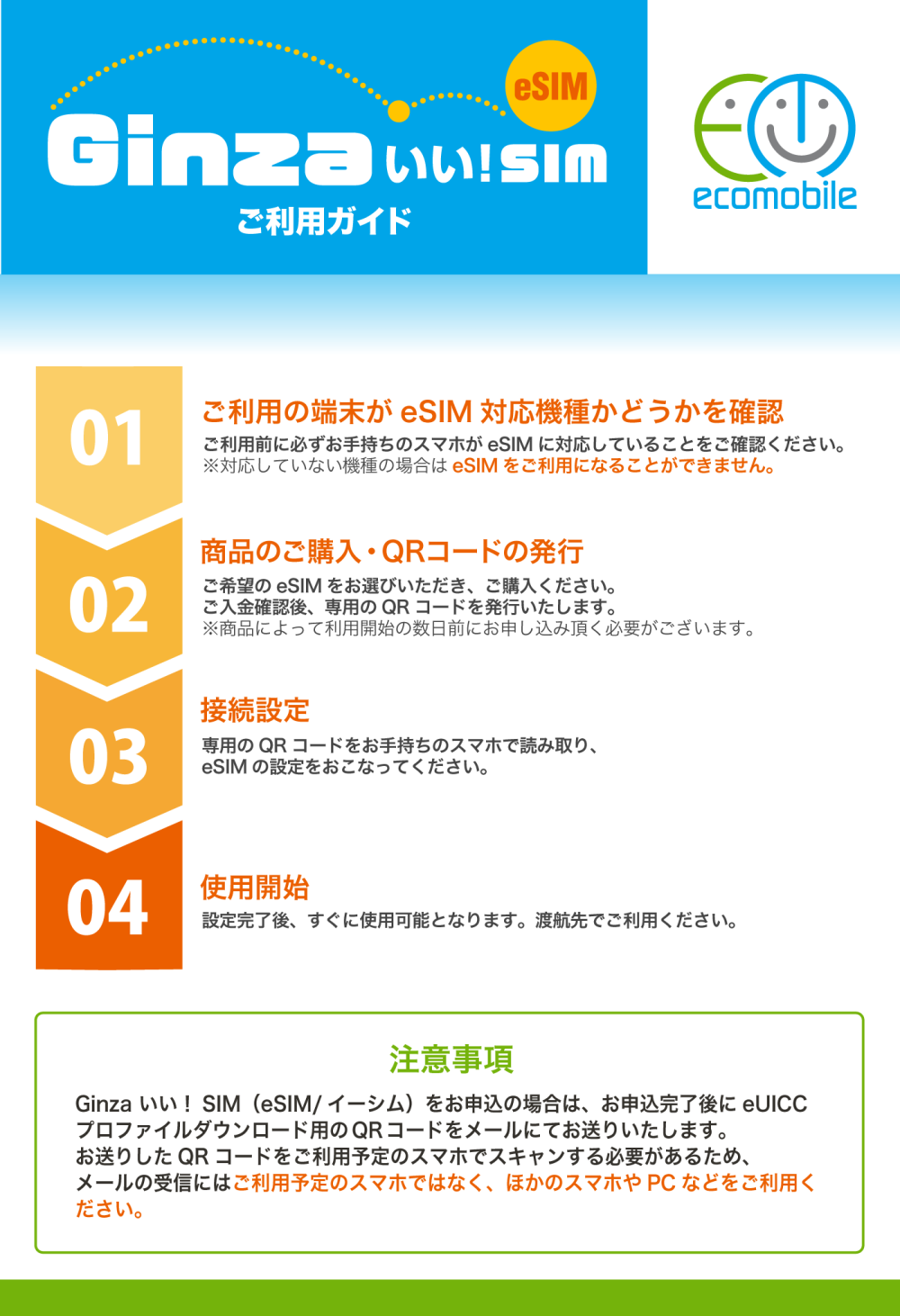 eSIM【SKT 韓国データ専用 30GB（3GB/日）】10日間 - ecomobile | QRを ...