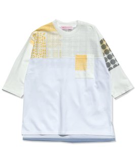 <img class='new_mark_img1' src='https://img.shop-pro.jp/img/new/icons55.gif' style='border:none;display:inline;margin:0px;padding:0px;width:auto;' />PATCHWORK T-SHIRT / パッチワークTシャツ