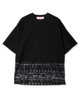 <img class='new_mark_img1' src='https://img.shop-pro.jp/img/new/icons61.gif' style='border:none;display:inline;margin:0px;padding:0px;width:auto;' />OPAL LACE T-SHIRT / オパールレースTシャツ