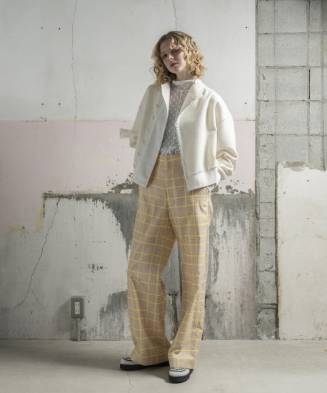 COLOR CHECK PANTS / カラーチェックパンツ - [公式]ミントデザインズ