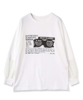 <img class='new_mark_img1' src='https://img.shop-pro.jp/img/new/icons61.gif' style='border:none;display:inline;margin:0px;padding:0px;width:auto;' />X-RAY VISION LACE T-SHIRT