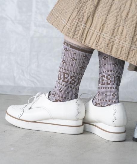 Square Tile Socks - [公式]ミントデザインズ通販サイト