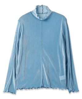 Velour Mesh Top