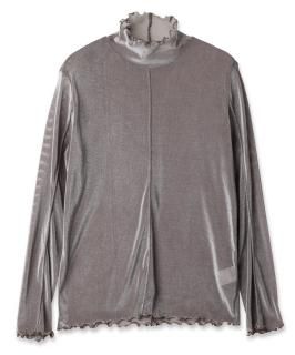 Velour Mesh Top