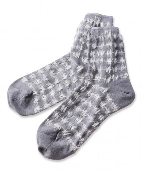みんとページ Pre Order】Gingham Check Socks - [公式]ミントデザインズ通販