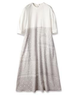<img class='new_mark_img1' src='https://img.shop-pro.jp/img/new/icons61.gif' style='border:none;display:inline;margin:0px;padding:0px;width:auto;' />Lace Collage Dress