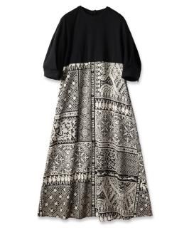 <img class='new_mark_img1' src='https://img.shop-pro.jp/img/new/icons61.gif' style='border:none;display:inline;margin:0px;padding:0px;width:auto;' />Lace Collage Dress