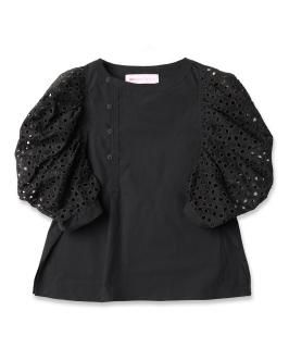 <img class='new_mark_img1' src='https://img.shop-pro.jp/img/new/icons61.gif' style='border:none;display:inline;margin:0px;padding:0px;width:auto;' />Pumpkin Sleeve top