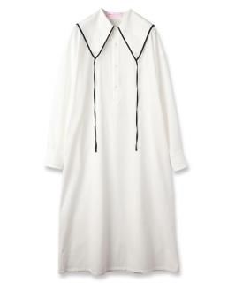 <img class='new_mark_img1' src='https://img.shop-pro.jp/img/new/icons61.gif' style='border:none;display:inline;margin:0px;padding:0px;width:auto;' />Negative Space Collar Dress