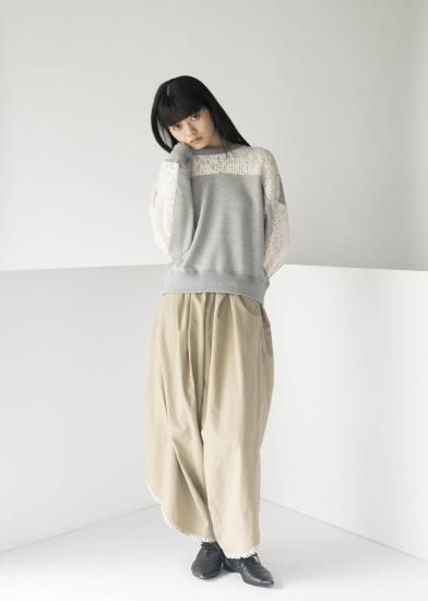Lace Oval Pants - [公式]ミントデザインズ通販サイト