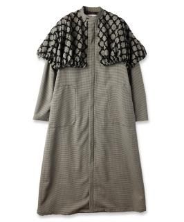 <img class='new_mark_img1' src='https://img.shop-pro.jp/img/new/icons61.gif' style='border:none;display:inline;margin:0px;padding:0px;width:auto;' />Mix Check Dress Coat 