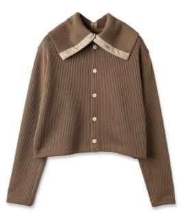 <img class='new_mark_img1' src='https://img.shop-pro.jp/img/new/icons61.gif' style='border:none;display:inline;margin:0px;padding:0px;width:auto;' />Dumbo Collar Cardigan