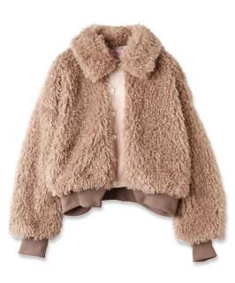<img class='new_mark_img1' src='https://img.shop-pro.jp/img/new/icons61.gif' style='border:none;display:inline;margin:0px;padding:0px;width:auto;' />Airy Poodle Blouson 