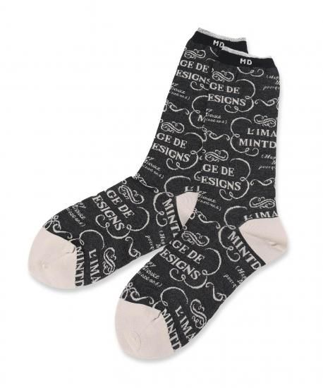 フランスラフ　 Pre Order】French Logo Socks - [公式]ミントデザインズ通販