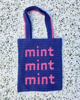 ��Pre Order��Knitting Bag mint Edition