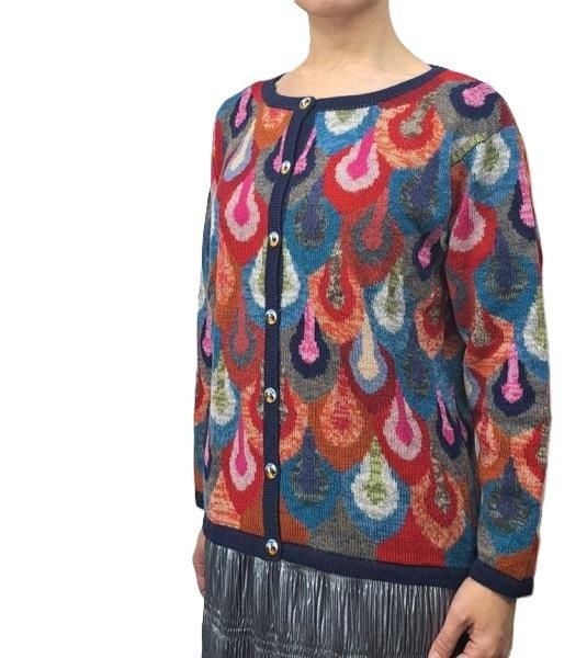 花柄 - MAUA ONLINE STORE アルパカニット 花柄 - MAUA ONLINE STORE アルパカニット