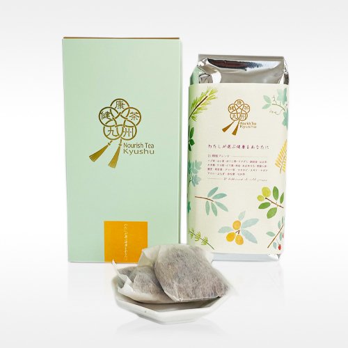 Nourish Tea21〜養い育むブレンド〜 (ティーバッグ10g×30個) 化粧箱入り - 健康茶九州 Nourish Tea Kyushu