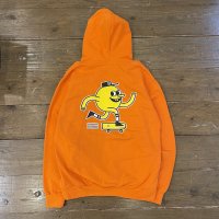 BLAST skateboards hoodie orange size:L