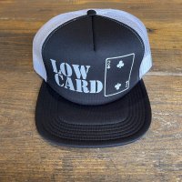 LOW CARD mesh cap black/White
