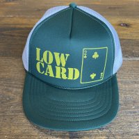 LOW CARD mesh cap green/White
