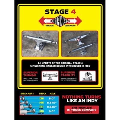 INDEPENDENT “stage 4” size:136/146 - CRUISERS