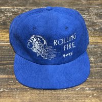 4D7S Rolling Fire Corduroy Cap Blue
