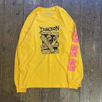 DUNGEON L/S TEE yellow 