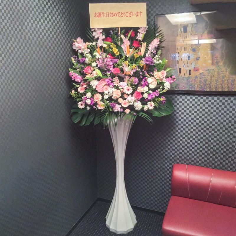 おまかせモダンスタンド花 大阪高槻 茨木の花屋flower Pot フラワーポット