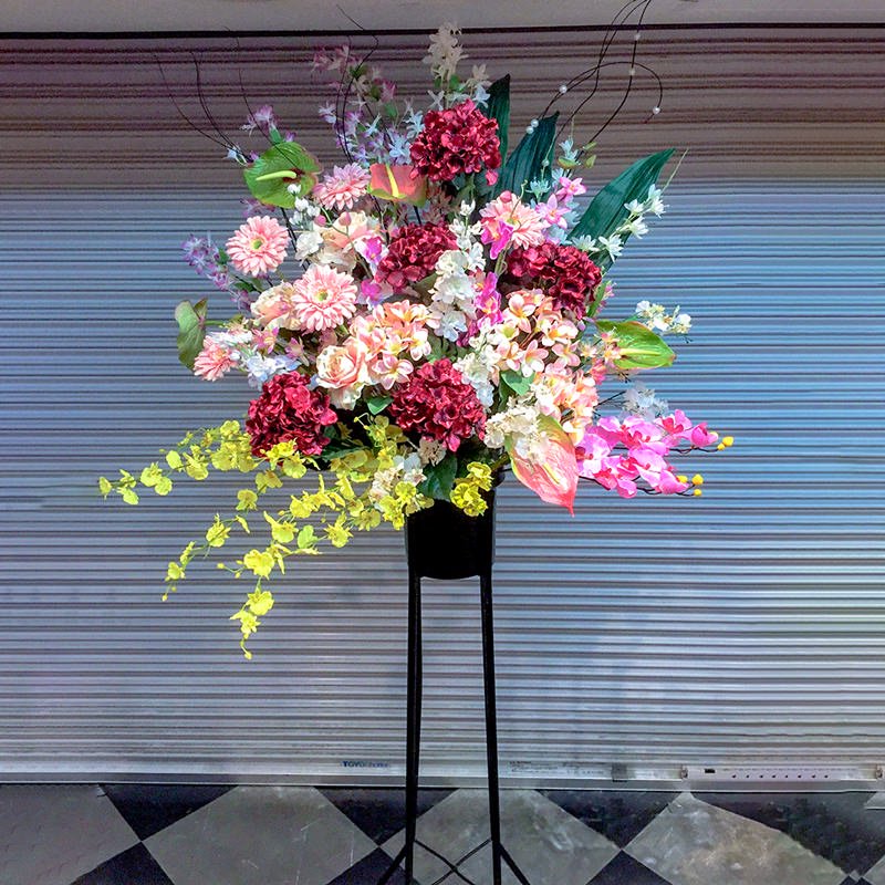 シルクフラワースタンド | 大阪高槻・茨木の花屋flower pot - フラワーポット -