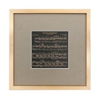 楽譜額装アート  ベートーヴェン／ソナタ 第8番『悲愴』 Op.13