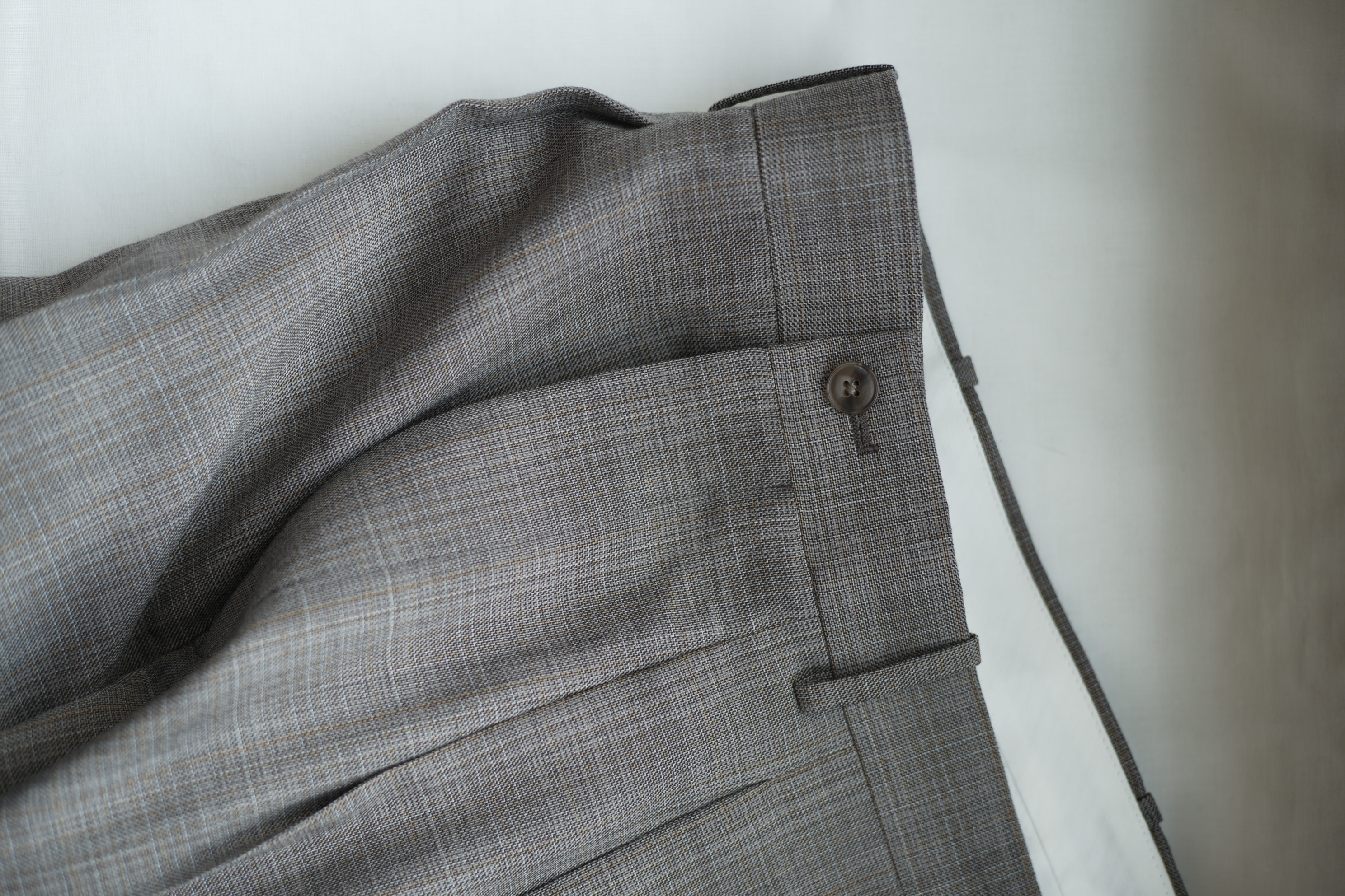 MAATEE&SONS マーティーアンドサンズ】永遠SLACKS WOOLMATCHECK