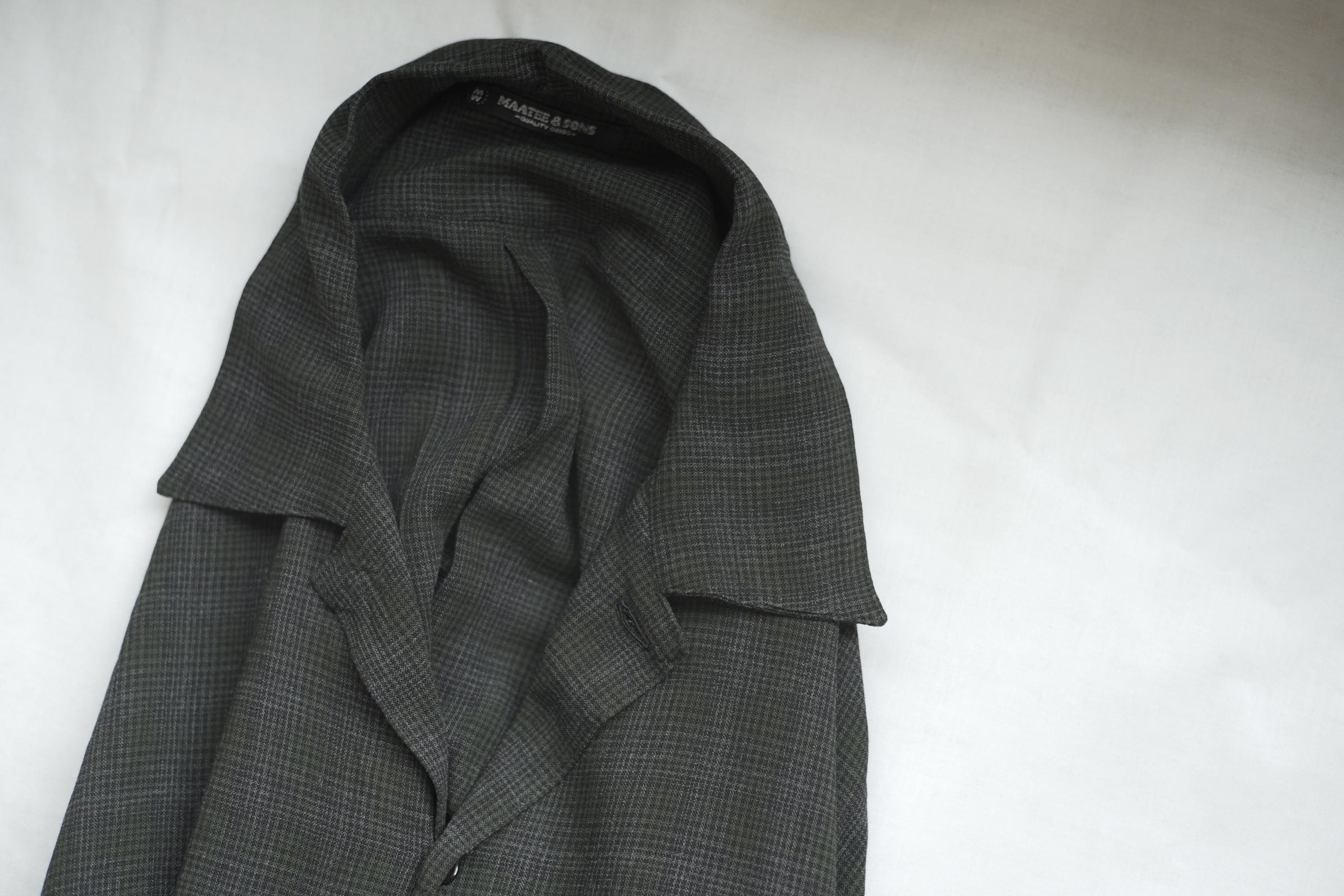 MAATEE&SONS 24AW 強撚RAYON OPEN COLLAR SHIRTS MAATEE&SONS 24AW 強撚RAYON OPEN COLLAR SHIRTS