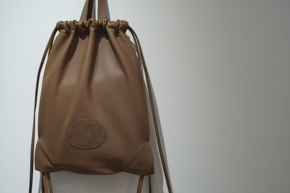 NICENESS ROGER ディアレザーナップサック ブラウン 23ss NICENESS