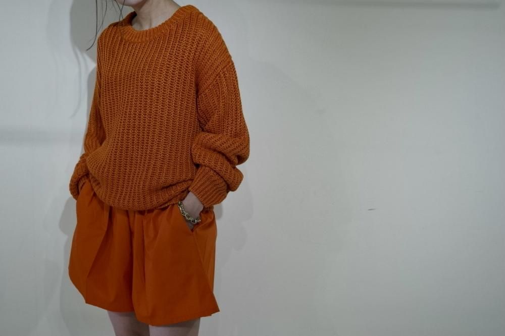 Cristaseya  Linen Ribbed 3 Yearns Sweater