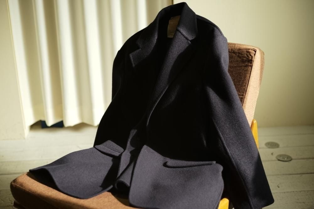 NICENESS ANDERSON S120メルトンシングルJKT D.NAVY NICENESS ANDERSON S120メルトンシングルJKT D.NAVY