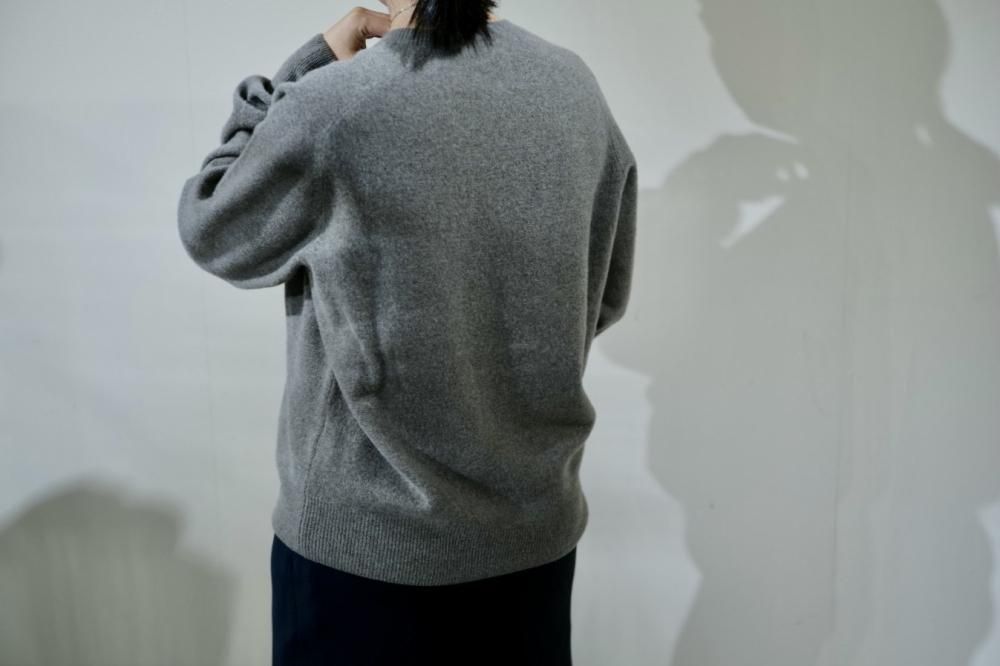 ニット/セーター Cristaseya V Neck Flannel Sweater BLACK Cristaseya V Neck Flannel Sweater BLACK（Paul & friends