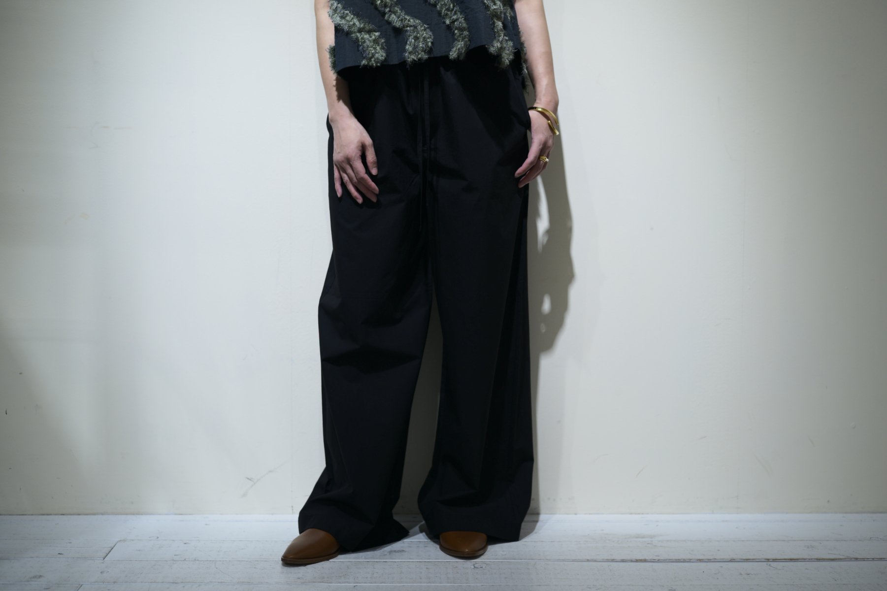 CristaseyaMaxi large pants / black