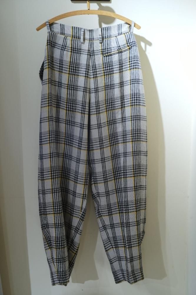 cristaseya double pleated wide pants