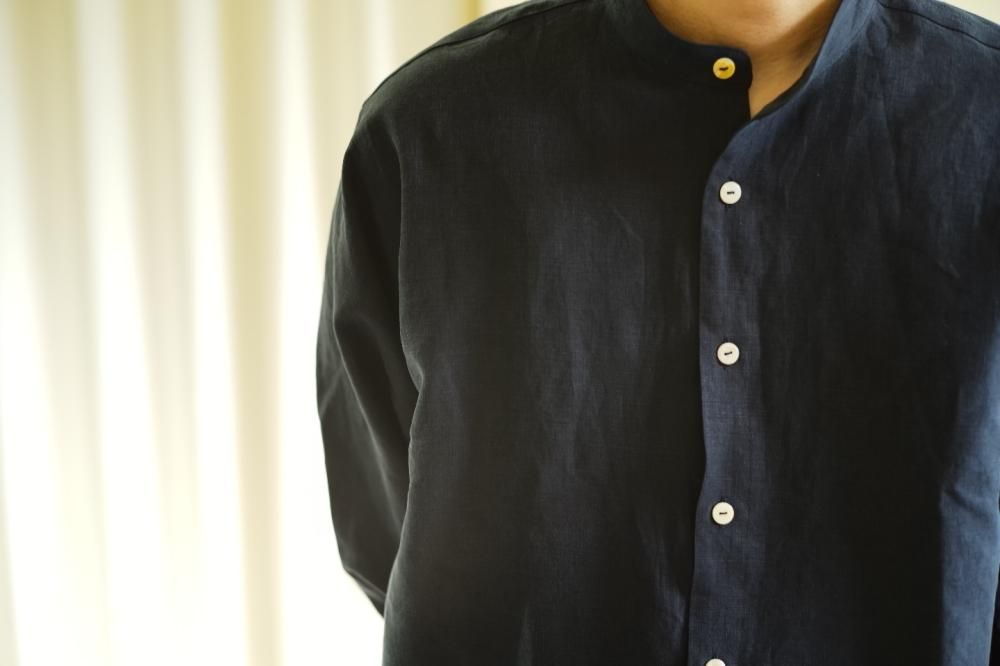 23ss MAATEE&SONS 極上リネン Pull Over Shirts-