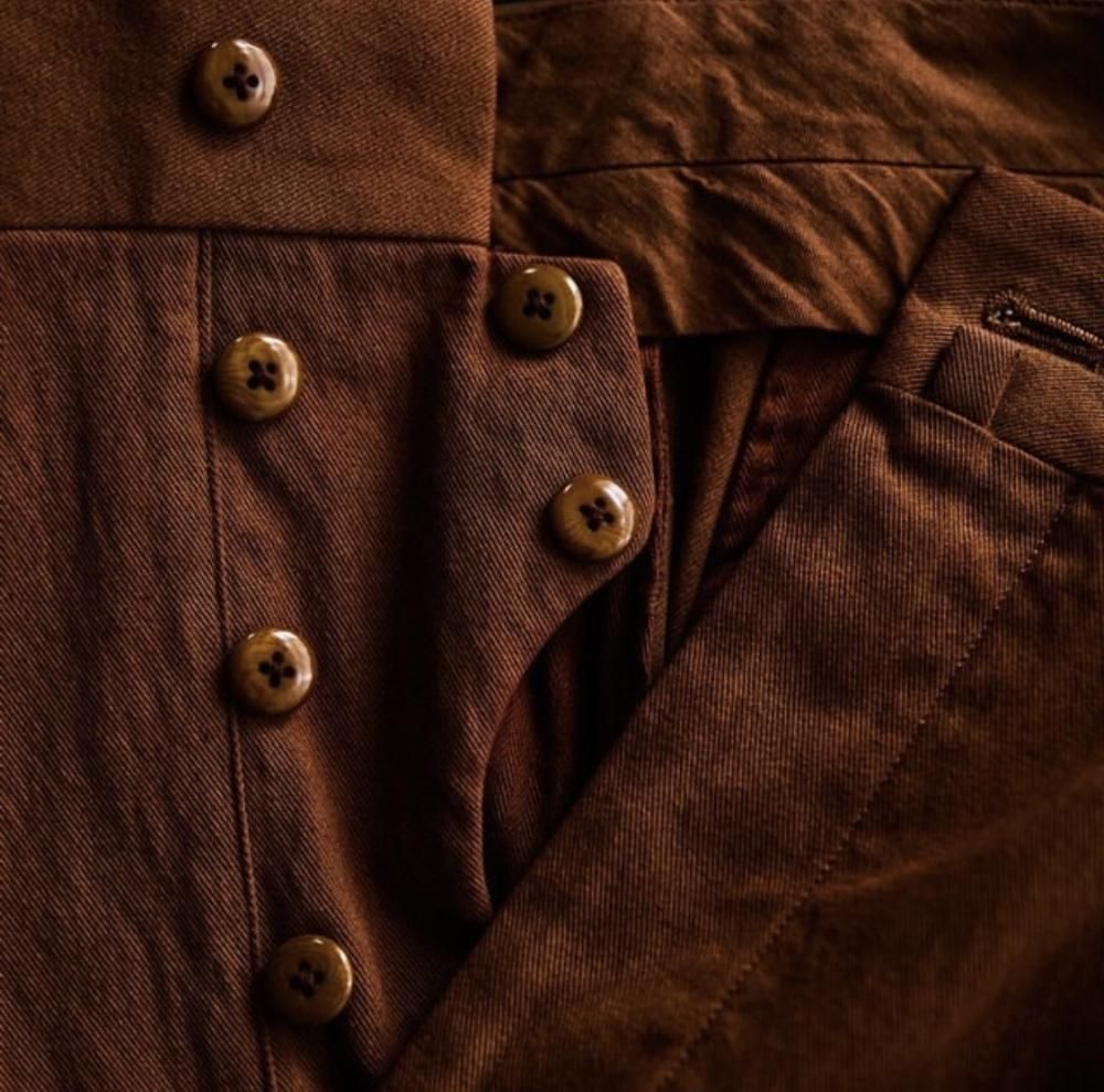 MAATEE&SONS 俺のチノパン 春夏 [Reddish Brown]