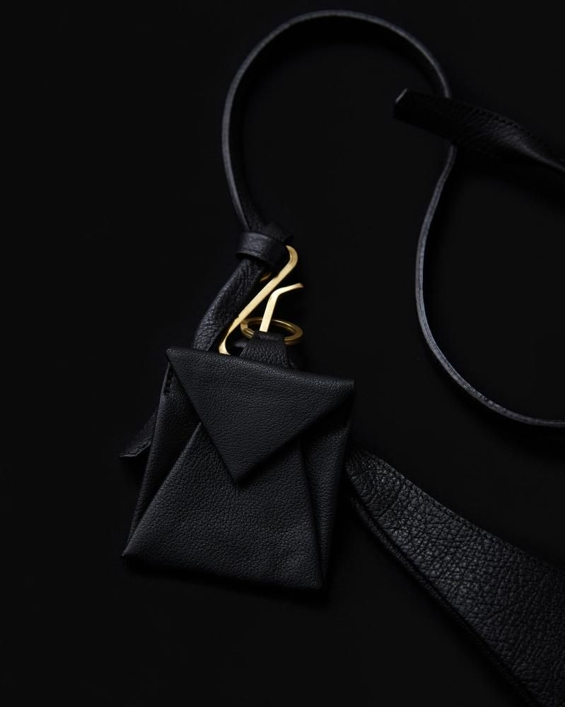 NICENESS FATS.B バッファローレザーNNコインケース(BLACK)