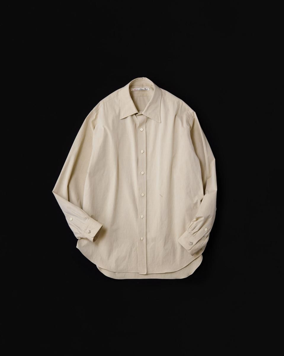 NICENESS ENZO N.N.P.レギュラーカラードレスシャツ オックス