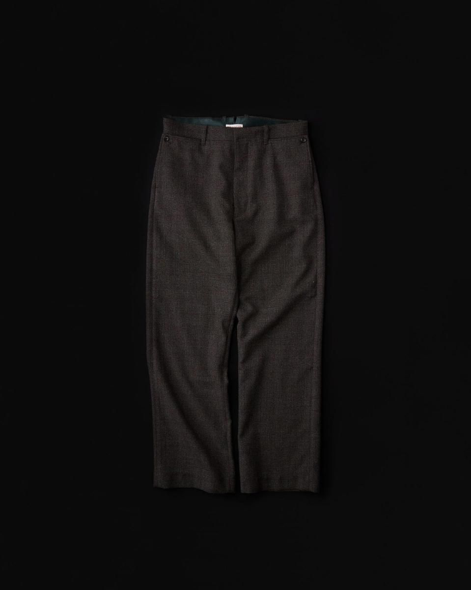 NICENESS K.WALLER オフィサートラウザー M.プラッド