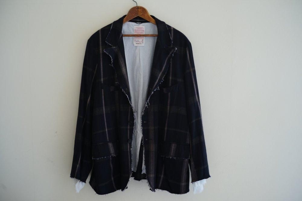 NICENESS LEON ジャケット カディーチェック NAVY