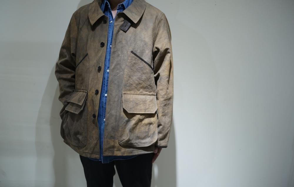NICENESS P.I.SEARS ハンティングジャケット 柿渋 (BROWN)
