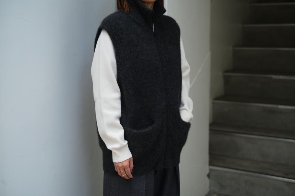 MAATEE&SONS CASHEMERE 強圧縮 JIP VEST MAATEE&SONS CASHEMERE 強圧縮 JIP VEST