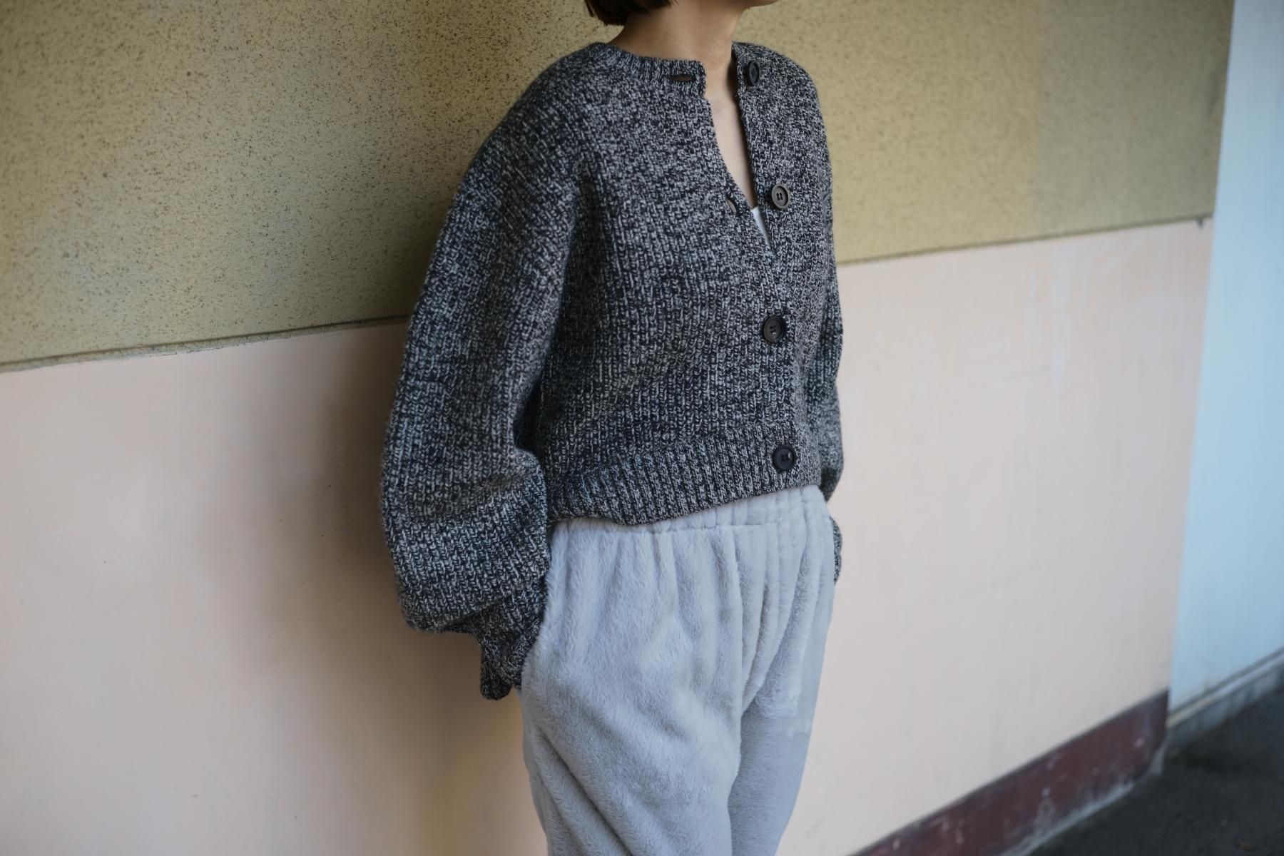 JONNLYNX British yarn w front cardigan / mono