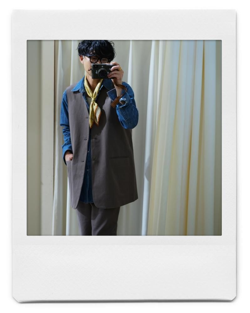 新品未使用 REVERBERATE LONGTAILORED WAISTCOAT REVERBERATE リバーバレイト / LONG TAILORED WAISTCOAT ブラック