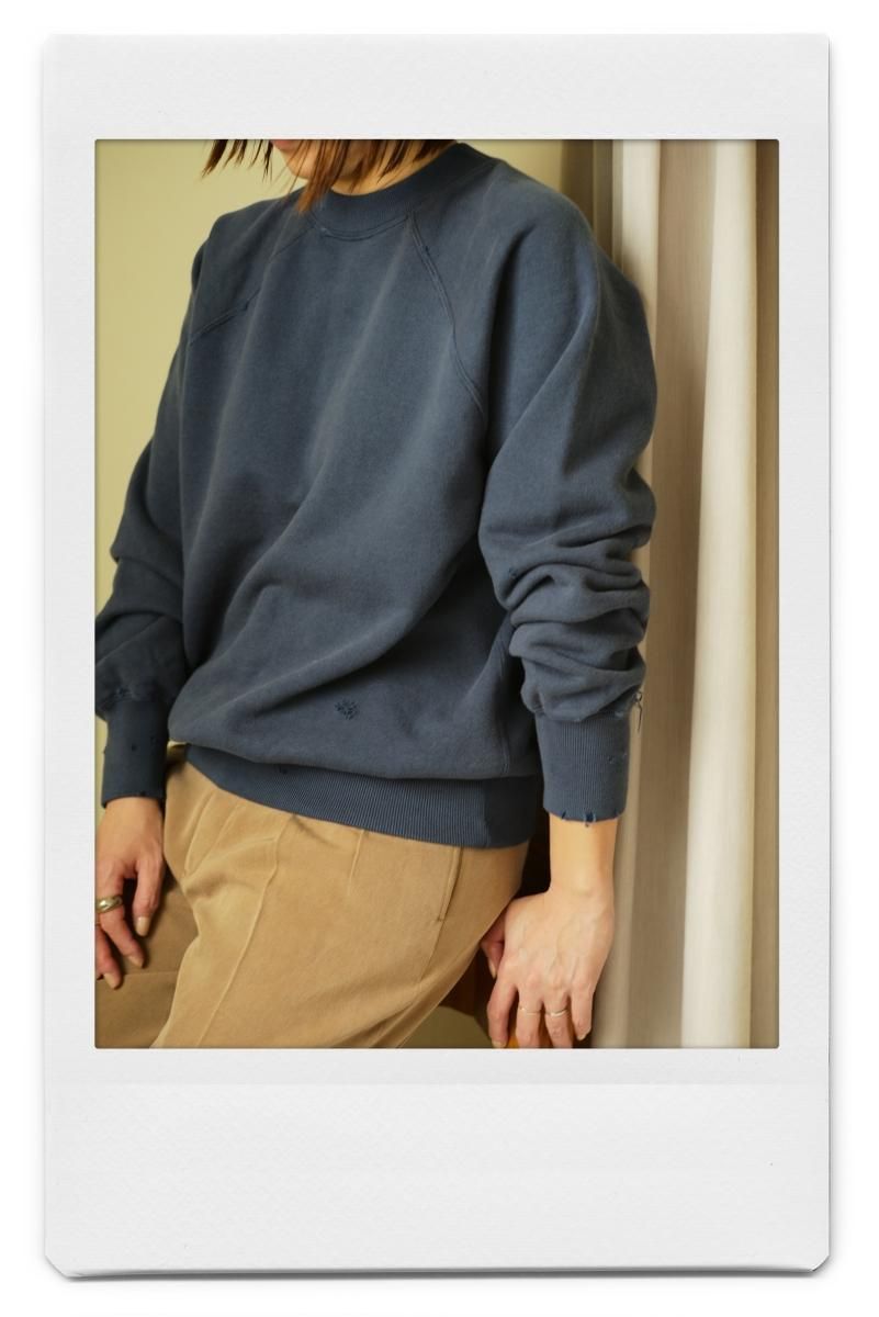 MATEE&SONS SWEAT(NAVY) - RAT HOLE